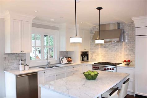 Carrara marble kitchen countertops. Things To Know About Carrara marble kitchen countertops. 